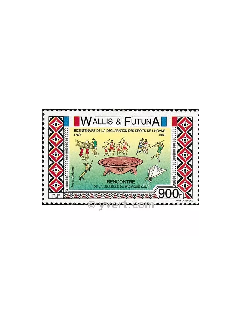 n° 166 - Timbre Wallis et Futuna Poste aérienne