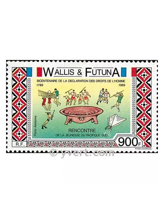 n° 166 - Timbre Wallis et Futuna Poste aérienne