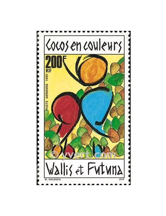 n° 185 - Timbre Wallis et Futuna Poste aérienne