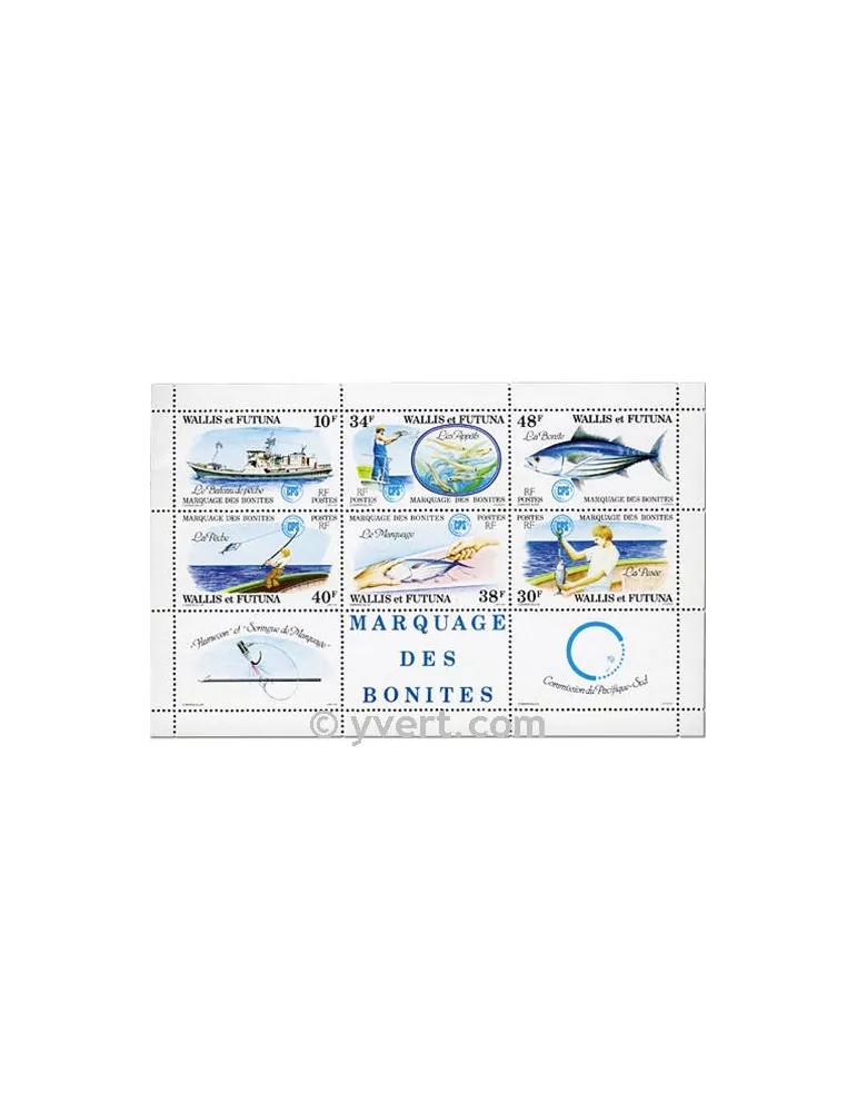 n° 2 - Timbre Wallis et Futuna Bloc et feuillets