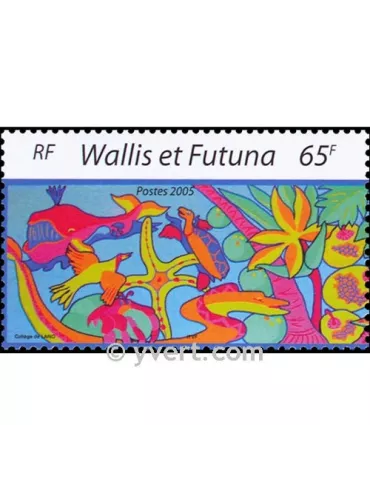 n° 19 - Timbre Wallis et Futuna Bloc et feuillets 2