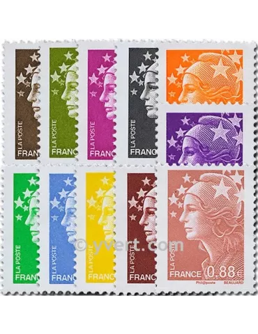 n° 208/218 - Timbre France Autoadhésifs 2