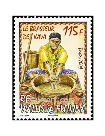 n° 725 - Timbre Wallis et Futuna Poste 2