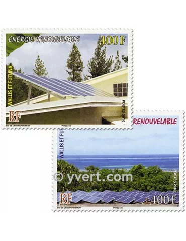 n° 737/738 - Timbre Wallis et Futuna Poste 2