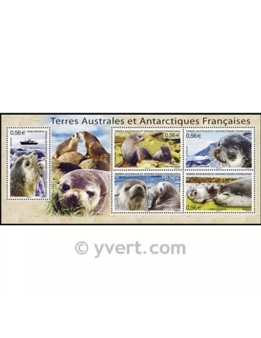 n° 23 - Timbre TAAF Bloc et feuillets