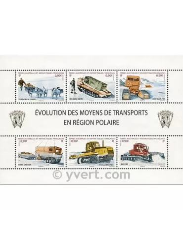 n° 560/565 - Timbre TAAF Poste 2