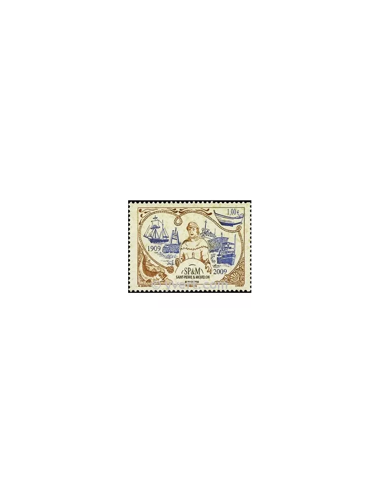 n° 956 - Timbre Saint-Pierre et Miquelon Poste