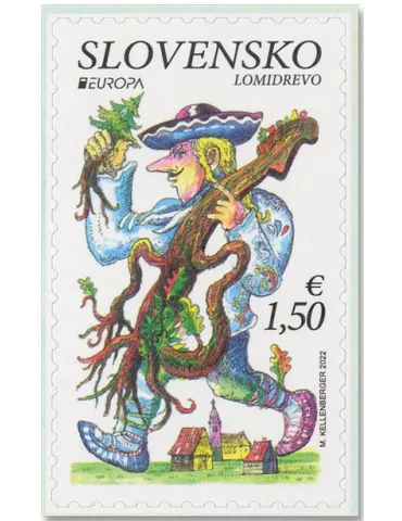 n° 850 - Timbre SLOVAQUIE Poste (EUROPA)