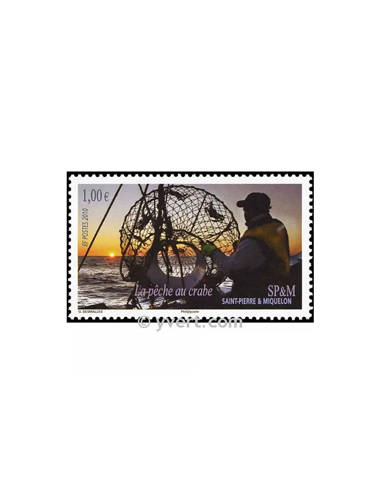 n° 973 - Timbre Saint-Pierre et Miquelon Poste