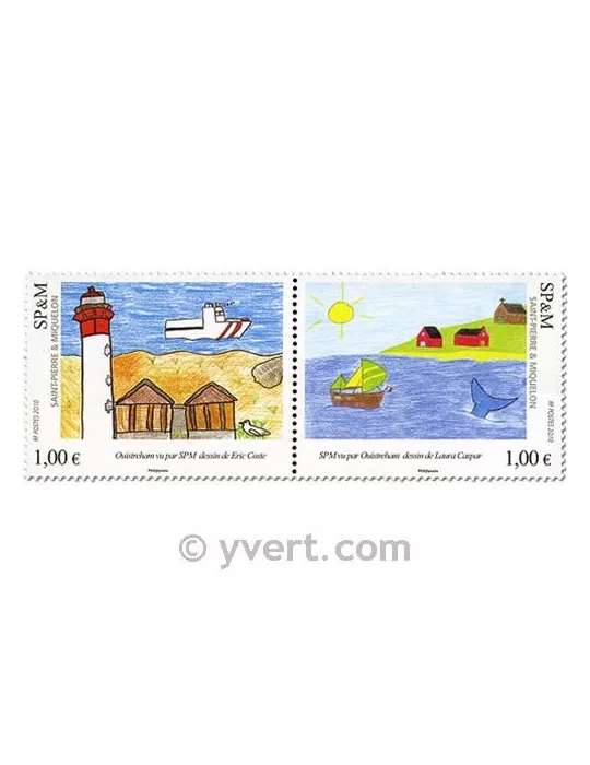 n° 976/977 - Timbre Saint-Pierre et Miquelon Poste