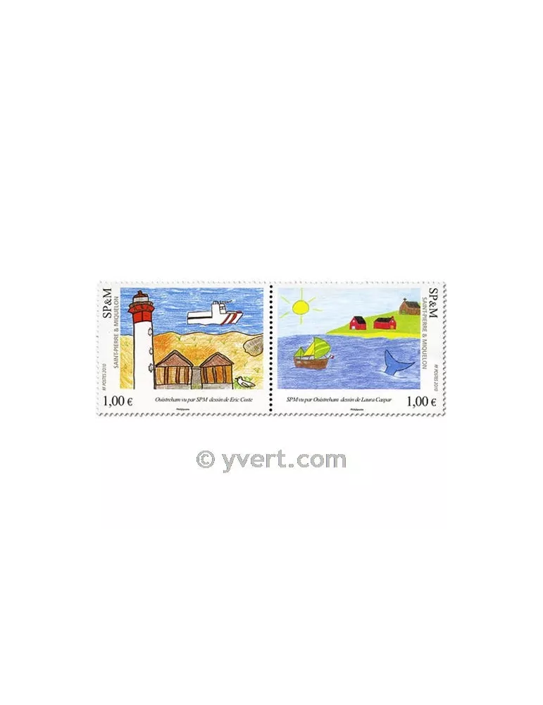 n° 976/977 - Timbre Saint-Pierre et Miquelon Poste