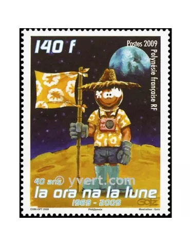 n° 875 - Timbre Polynésie Poste 2