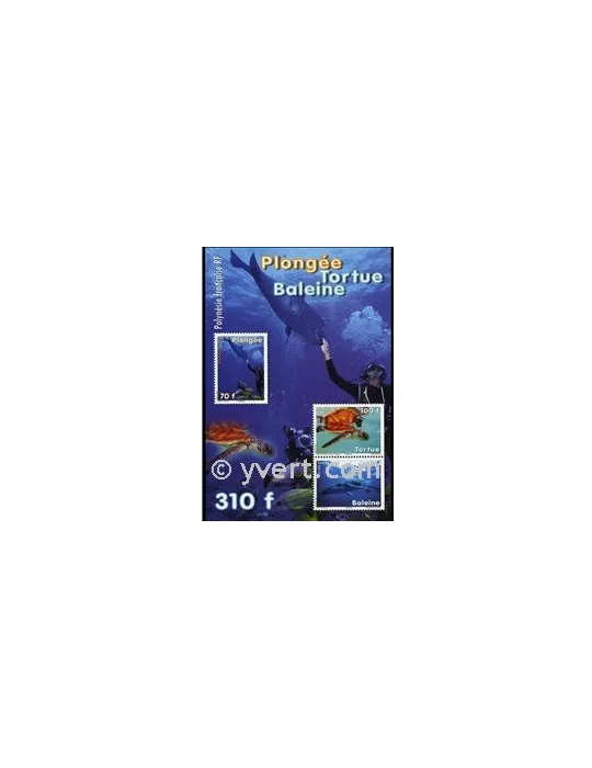 n° 35 - Timbre Polynésie Bloc et feuillets