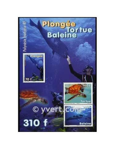 n° 35 - Timbre Polynésie Bloc et feuillets 2