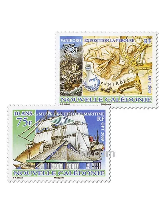 n° 1080/1081 - Timbre Nelle-Calédonie Poste