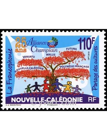 n° 1092 - Timbre Nelle-Calédonie Poste 2