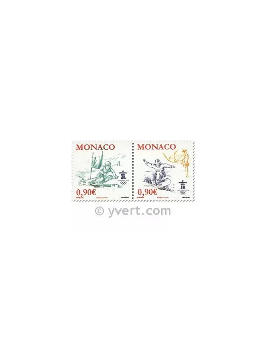 n° 2710/2711 - Timbre Monaco Poste