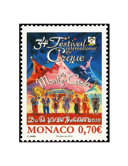 n° 2717 - Timbre Monaco Poste