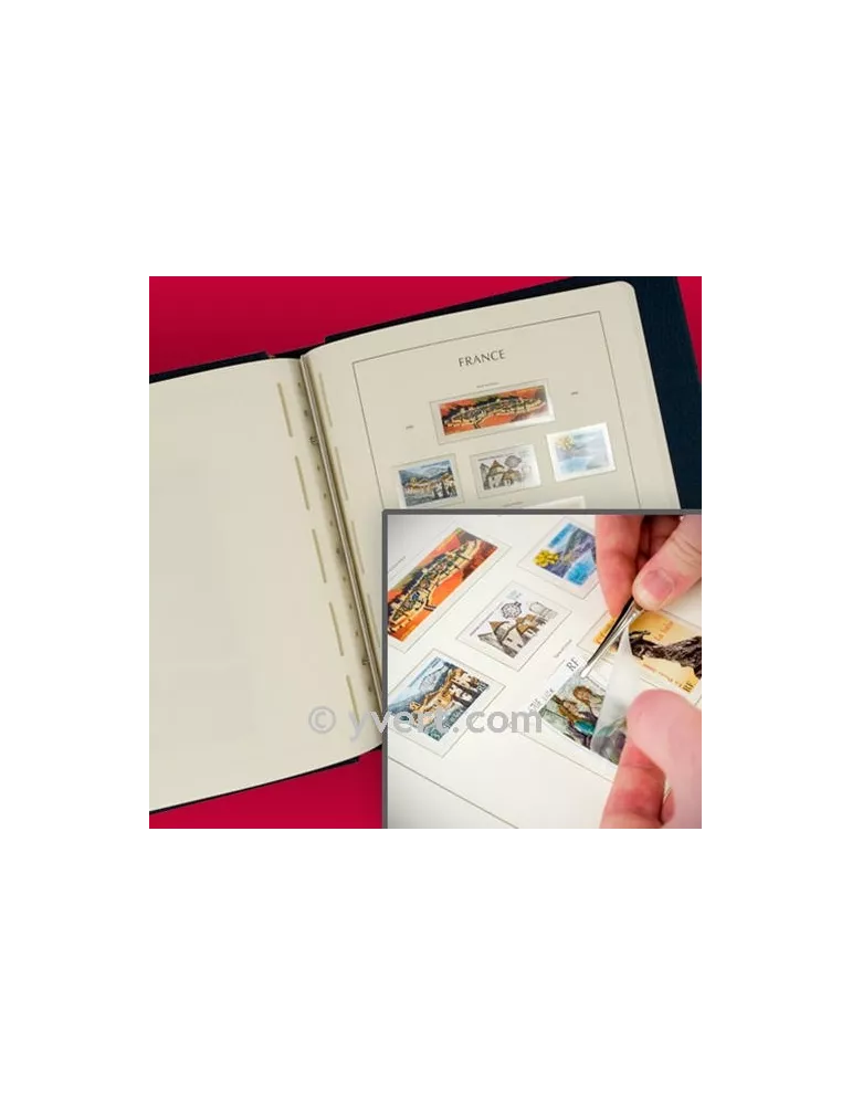 FRANCE SF : 1849-1944 (avec pochettes) LEUCHTTURM