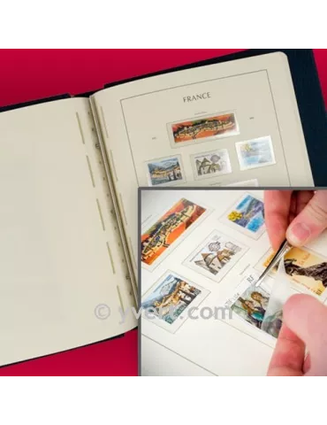 FRANCE SF : 1990-1994 (avec pochettes) LEUCHTTURM 2