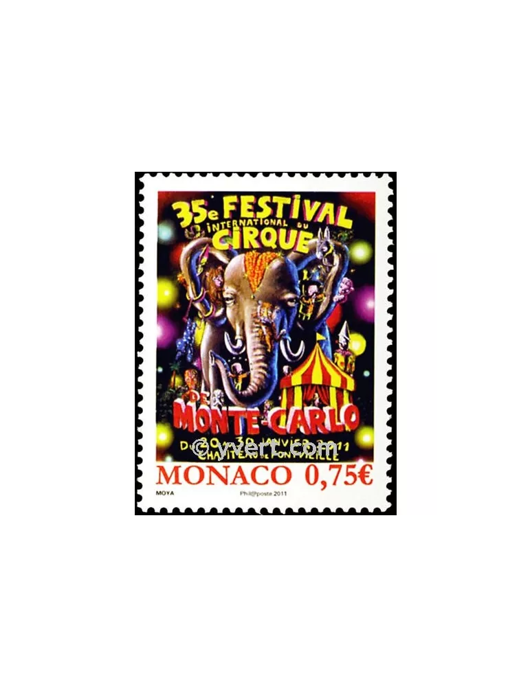 n° 2756 - Timbre Monaco Poste