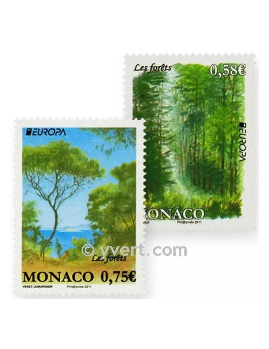 n° 2782/2783 - Timbre Monaco Poste