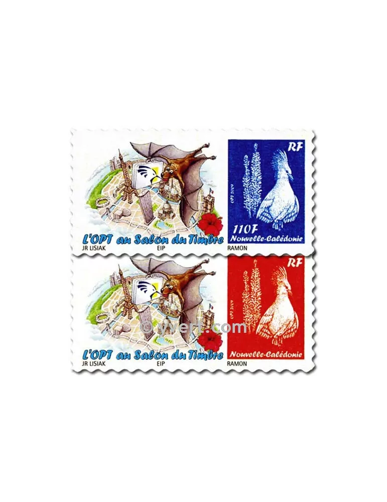 n° 1102/1103 - Timbre Nelle-Calédonie Poste