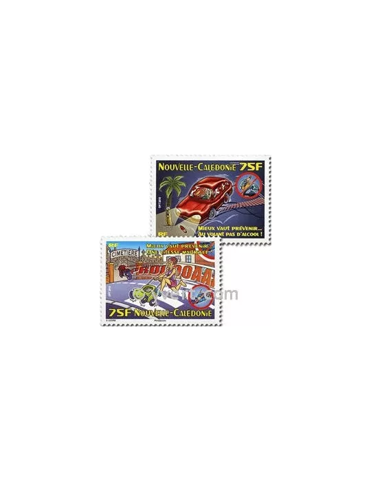 n° 1113/1114 - Timbre Nelle-Calédonie Poste