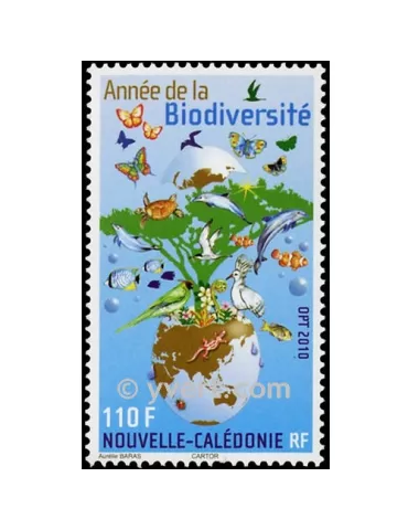 n° 1117 - Timbre Nelle-Calédonie Poste 2