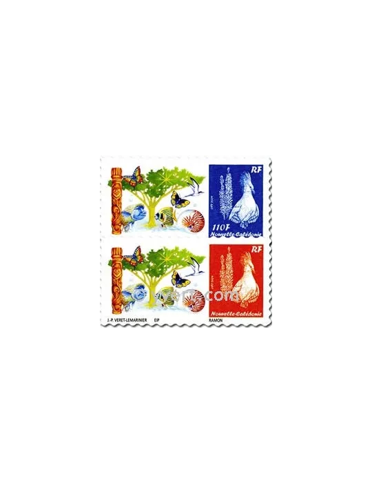 n° 1119/1120 - Timbre Nelle-Calédonie Poste