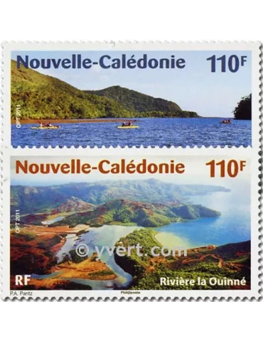 n° 1124/1125 - Timbre Nelle-Calédonie Poste 2