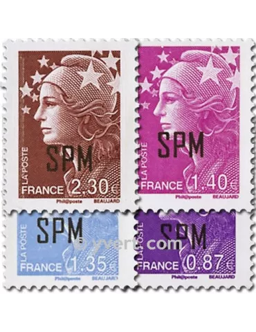 n° 995/998 - Timbre Saint-Pierre et Miquelon Poste 2