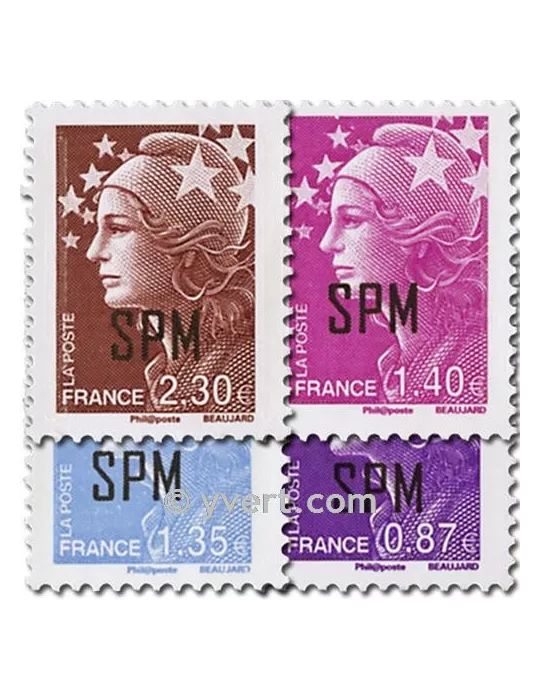 n° 995/998 - Timbre Saint-Pierre et Miquelon Poste