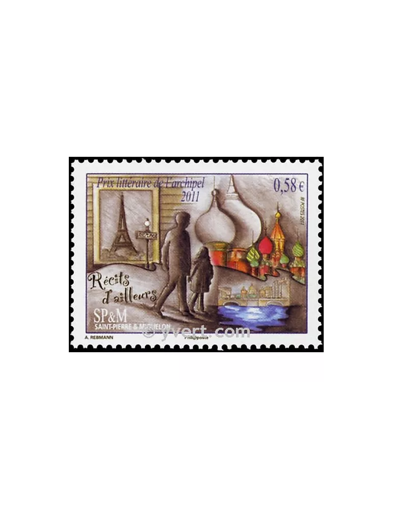 n° 1001 - Timbre Saint-Pierre et Miquelon Poste