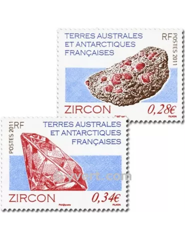 n° 578/579 - Timbre TAAF Poste 2