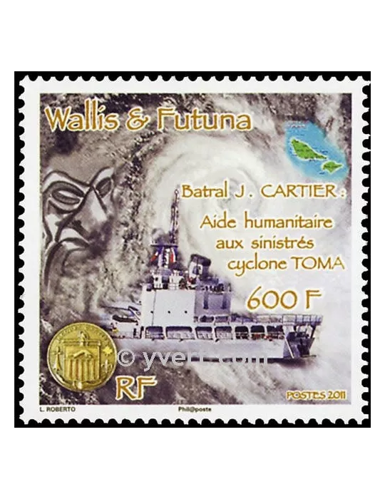 n° 747 - Timbre Wallis et Futuna Poste
