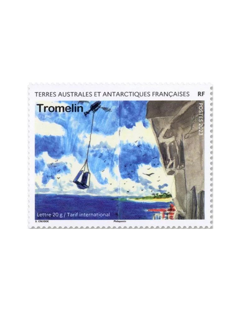 n° C1050 - Timbre TAAF Poste (CARNET MARION DUFRESNE)