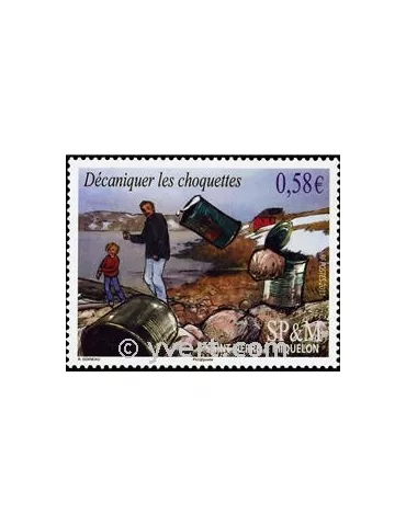 n° 1008 - Timbre Saint-Pierre et Miquelon Poste