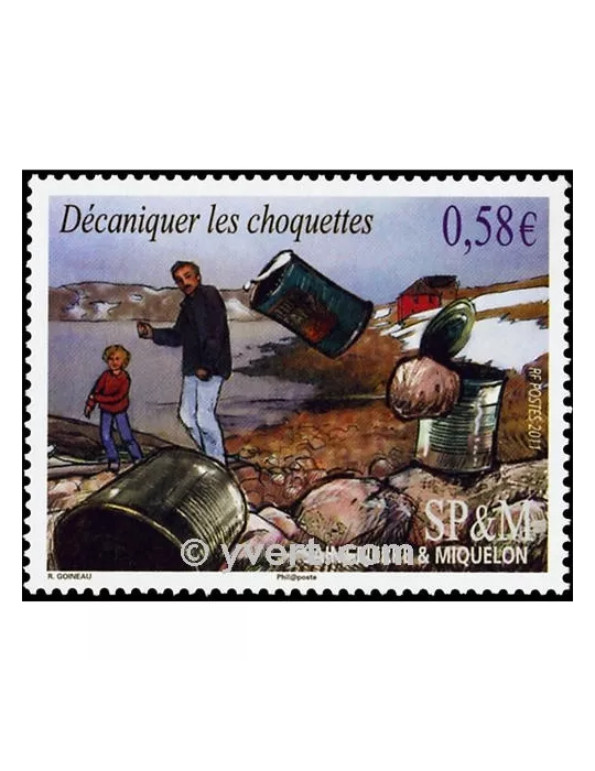 n° 1008 - Timbre Saint-Pierre et Miquelon Poste