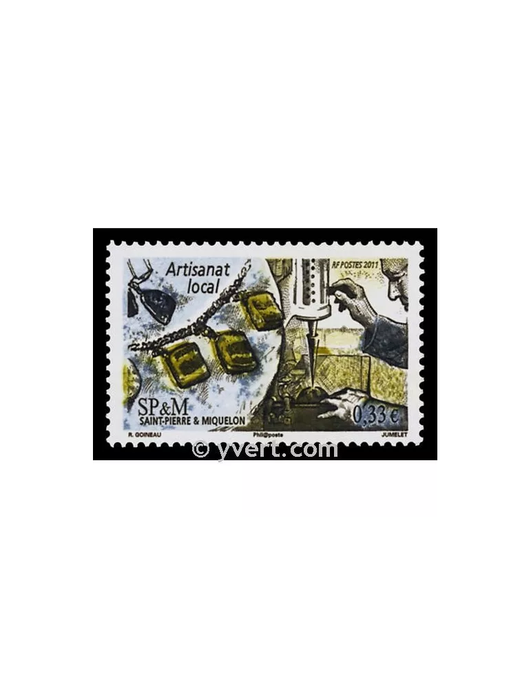 n° 1006 - Timbre Saint-Pierre et Miquelon Poste