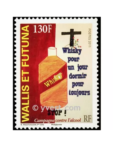 n° 752 - Timbre Wallis et Futuna Poste 2