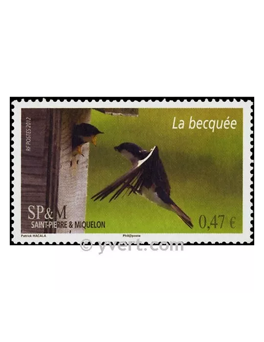 n° 1024 - Timbre Saint-Pierre et Miquelon Poste