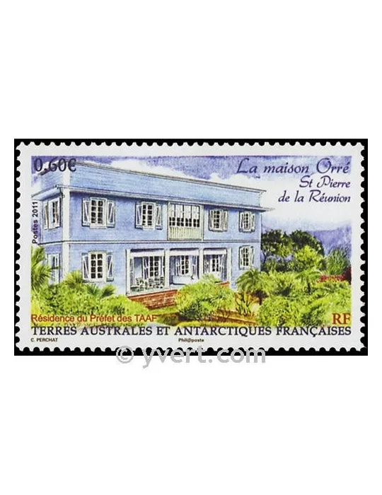 n° 596 - Timbre TAAF Poste