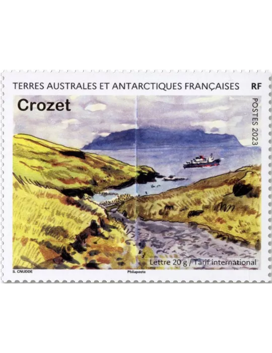 n° C1050 - Timbre TAAF Poste (CARNET MARION DUFRESNE)