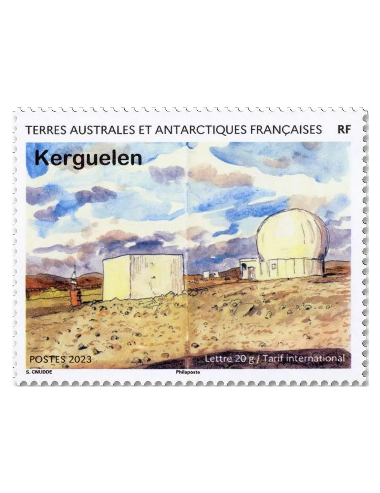 n° C1050 - Timbre TAAF Poste (CARNET MARION DUFRESNE)