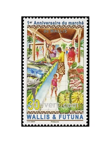 n° 757 - Timbre Wallis et Futuna Poste 2
