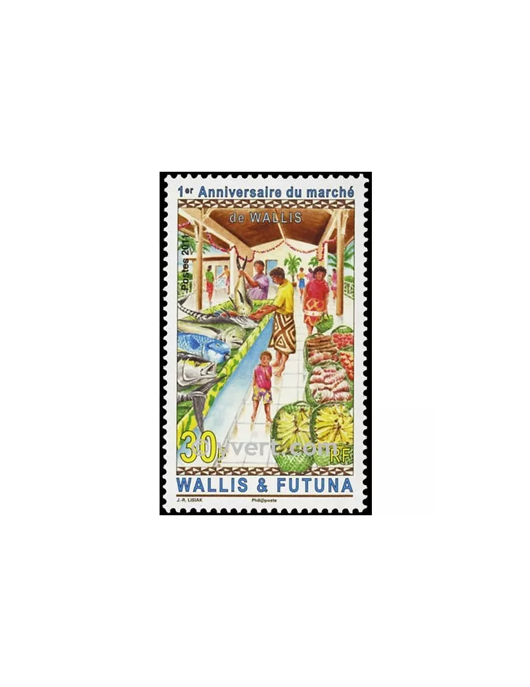 n° 757 - Timbre Wallis et Futuna Poste