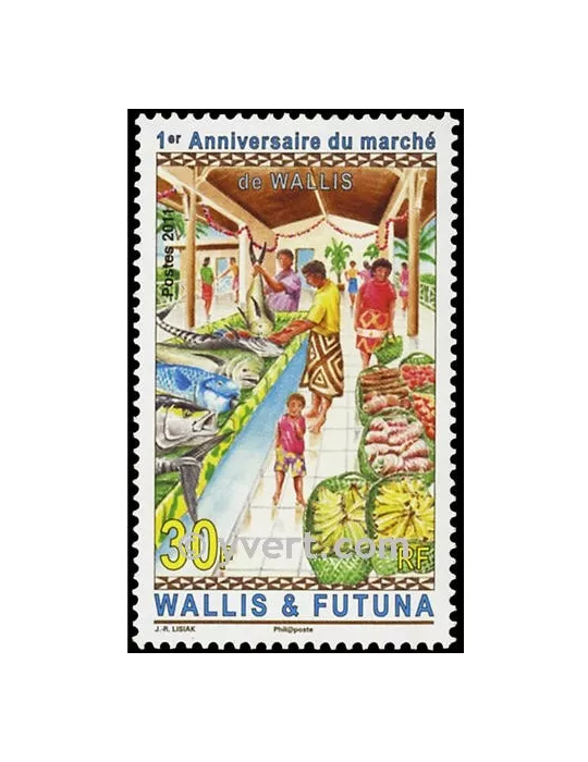 n° 757 - Timbre Wallis et Futuna Poste