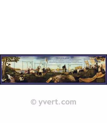 n° 18 - Timbre Saint-Pierre et Miquelon Bloc et feuillets