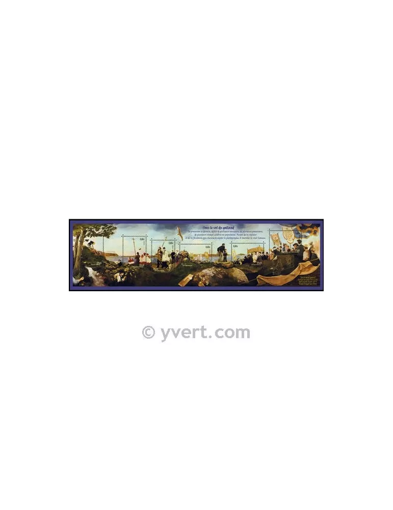 n° 18 - Timbre Saint-Pierre et Miquelon Bloc et feuillets